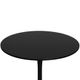 mesa de jantar redond tulipa preta 2